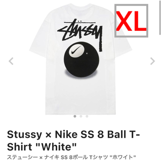 ステューシー(STUSSY)のStussy Nike SS 8 Ball T-Shirt White(Tシャツ/カットソー(半袖/袖なし))
