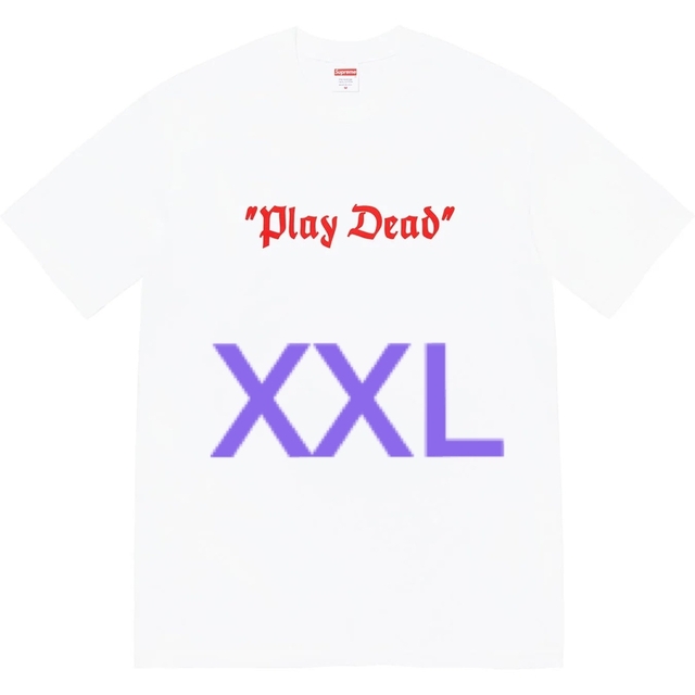 Supreme Play Dead Tee XXL