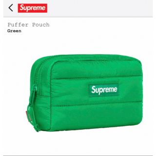 シュプリーム(Supreme)のSupreme Puffer Pouch "Green"(ポーチ)