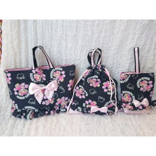 【専用】3点セット♡ 入園、入学準備(バッグ/レッスンバッグ)