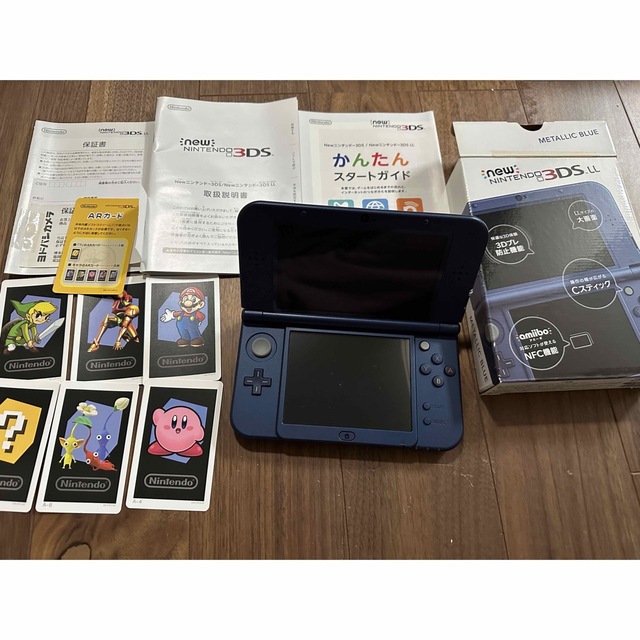 エンタメホビーNintendo 3DS NEW ニンテンドー 本体 LL メタリックブルー