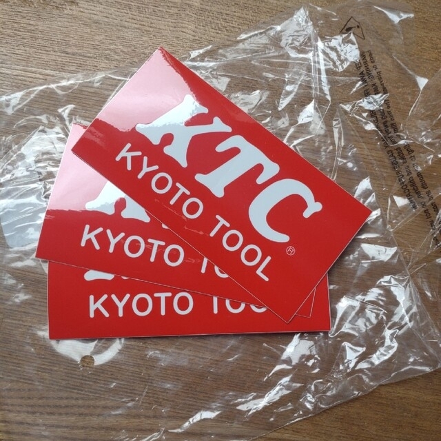 KTC メーカー正規品　ステッカー　3枚セット 自動車/バイクの自動車/バイク その他(その他)の商品写真