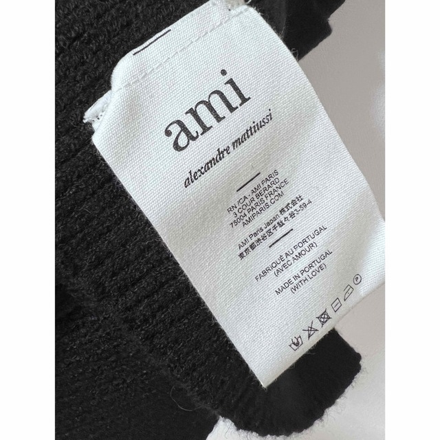 ami - AMI PARIS Ami De Coeur ウールマフラー 100%ウールの通販 by