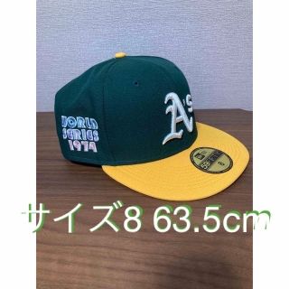 ニューエラー(NEW ERA)の59FIFTY POP SWEAT オークランド・アスレチックス(キャップ)