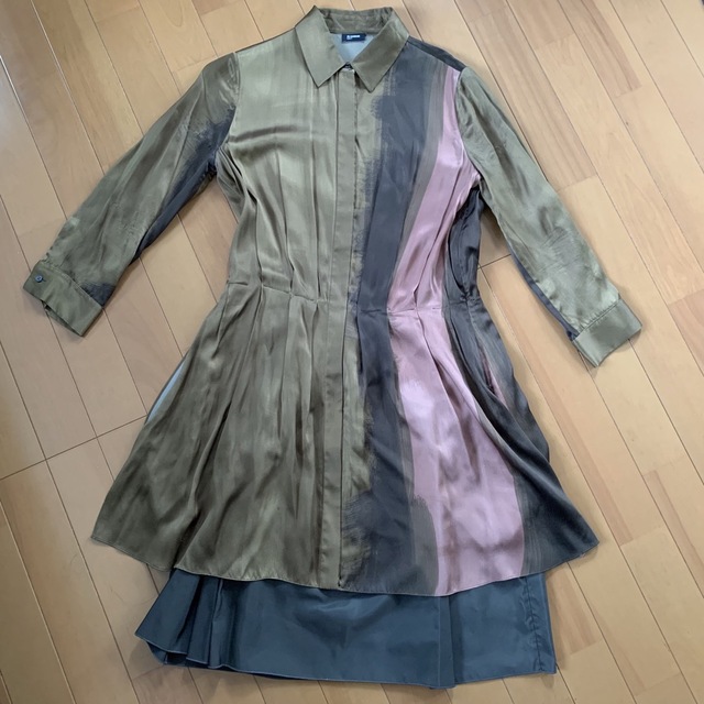黒 桜古典 JIL SANDER NAVY / ジルサンダーネイビー | 丸襟 ロング