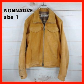 ノンネイティブ(nonnative)の「深みのある色合い♪カジュアルな雰囲気が◎」NONNATIVEレザージャケット(レザージャケット)