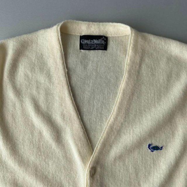 LACOSTE - 80s古着 CHALLENGER チャレンジャー オーロンアクリル