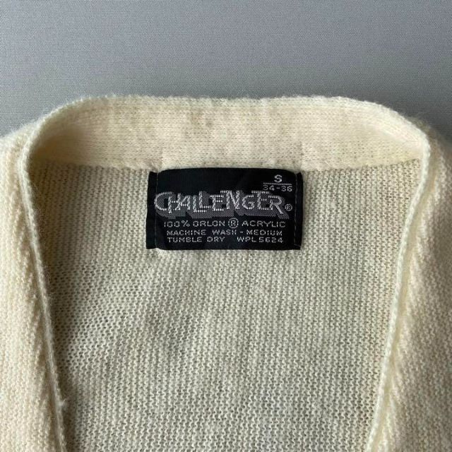 LACOSTE - 80s古着 CHALLENGER チャレンジャー オーロンアクリル