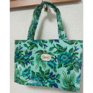 フェイラー(FEILER)のFEILER パラディス(グリーン) ミニトートバッグ 美品(トートバッグ)