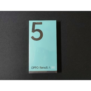 オッポ(OPPO)の【未開封】OPPO Reno5 A(eSIM) 　Y!mobile版(スマートフォン本体)