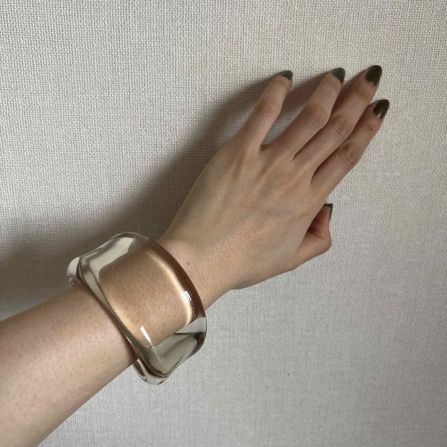未使用ユリカアクツyurikaakutsuクリアバングル