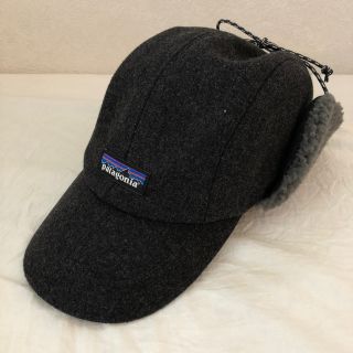 パタゴニア(patagonia)のパタゴニア　キャップ　帽子　リサイクル ウール イヤーフラップ キャップ(キャップ)