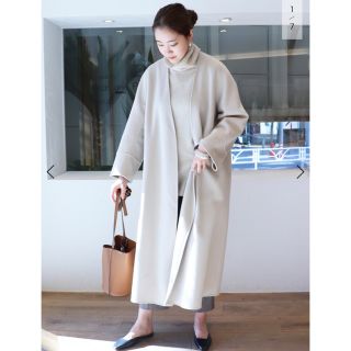 美品♡ プラージュ ハミルトンノーカラーコート ロング ベージュ  M