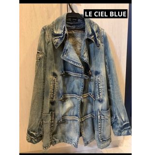 ルシェルブルー(LE CIEL BLEU)のnmk様専用　LE CIEL BLUE デニムダッフルコート(ダッフルコート)