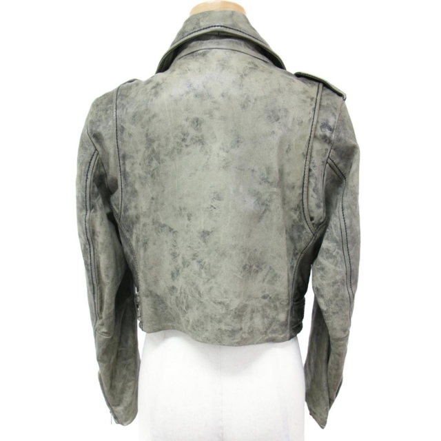美品】【定価15万円以上】DIESEL レディース レザージャケット XXS