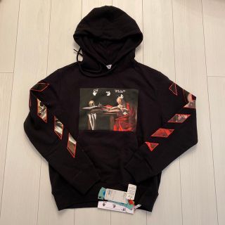 定価以下 新品 OFF-WHITE CARAVAGGIO OVER HOODIE