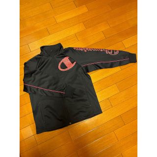 チャンピオン(Champion)のチャンピオン　ジャージ上　ネイビー×ピンク　150(ジャケット/上着)