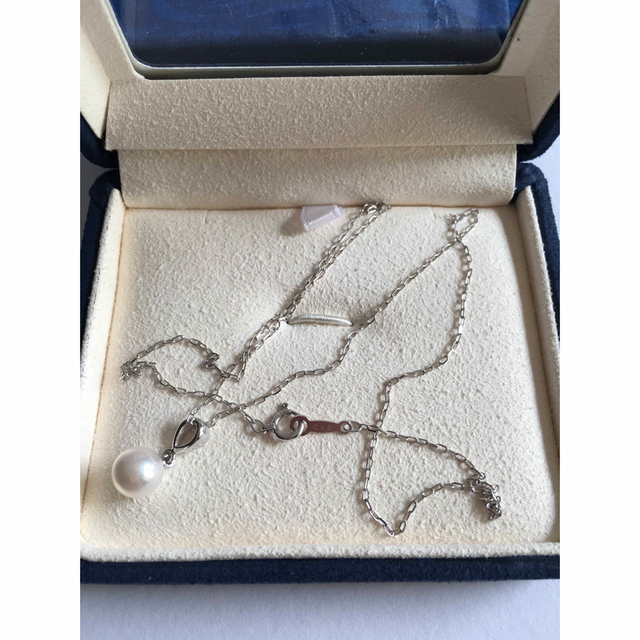 MIKIMOTO ミキモト パールネックレス 18K WG ホワイトゴールド