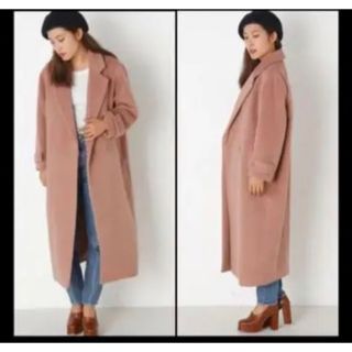 スライ(SLY)のSLY SOFIE WOOL COAT ダスティピンク スライ(チェスターコート)