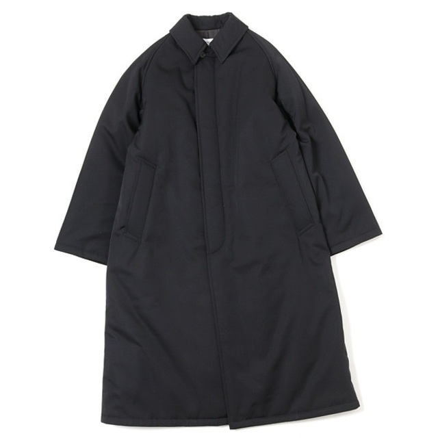 Graphpaper(グラフペーパー)のGraphpaper Wool Padding Bal Collar Coat メンズのジャケット/アウター(ステンカラーコート)の商品写真