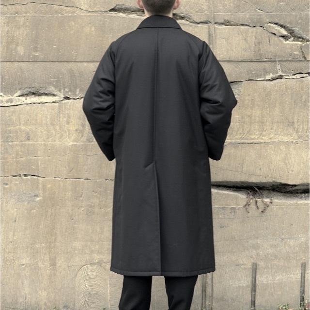 Graphpaper(グラフペーパー)のGraphpaper Wool Padding Bal Collar Coat メンズのジャケット/アウター(ステンカラーコート)の商品写真