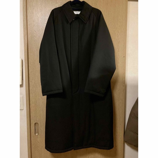 Graphpaper(グラフペーパー)のGraphpaper Wool Padding Bal Collar Coat メンズのジャケット/アウター(ステンカラーコート)の商品写真