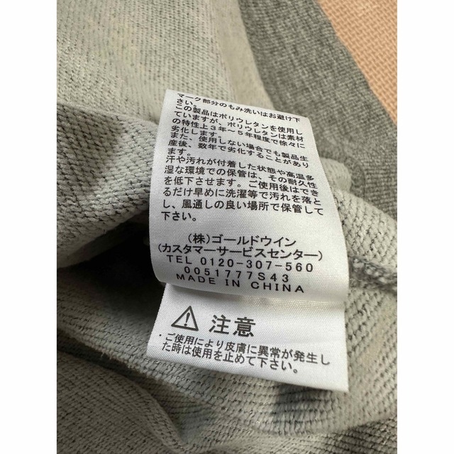 THE NORTH FACE(ザノースフェイス)のUSED☆the north face ノースフェイス☆パーカーワンピ☆130 キッズ/ベビー/マタニティのキッズ服女の子用(90cm~)(ワンピース)の商品写真