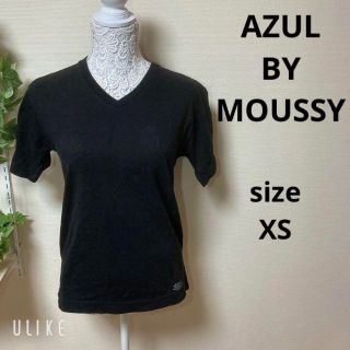 アズールバイマウジー(AZUL by moussy)の❇️A312❇️✴️AZULBYMOUSSY✴️⚜️vネックカットソー⚜️(Tシャツ(半袖/袖なし))