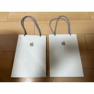 アップル(Apple)のApple紙袋 2枚(ショップ袋)