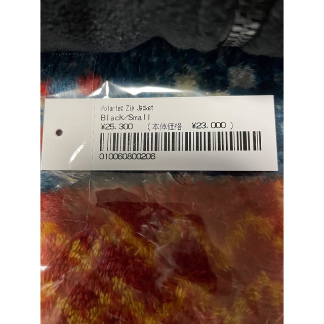 Supreme(シュプリーム)のsupreme Polartec Zip Jacket  ブラックＳ メンズのジャケット/アウター(ブルゾン)の商品写真