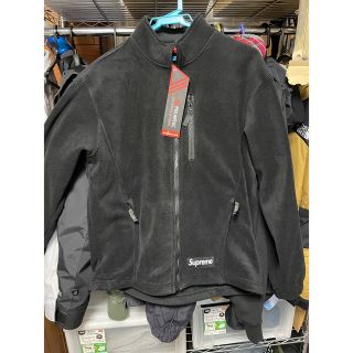 シュプリーム(Supreme)のsupreme Polartec Zip Jacket  ブラックＳ(ブルゾン)