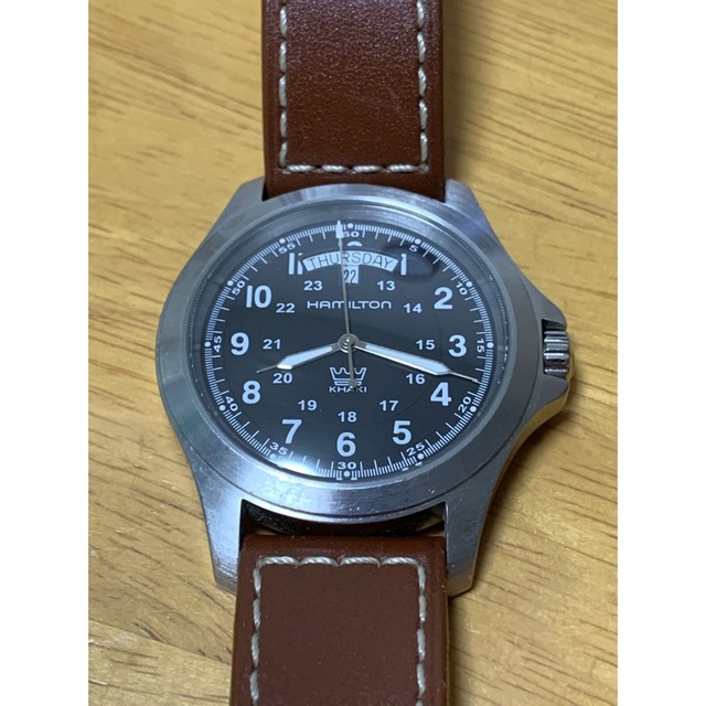 HAMILTON / KHAKI FIELD KING QUARTZ 3針