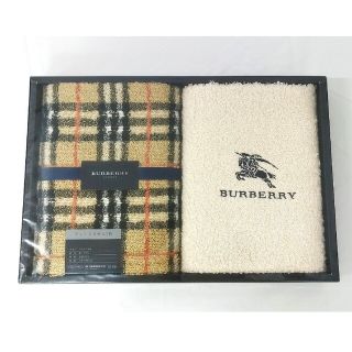 バーバリー(BURBERRY)の決算セール【新品未使用】バーバリー フェイスタオル(タオル/バス用品)