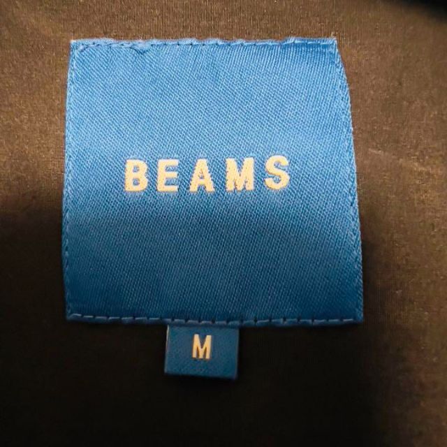 BEAMS(ビームス)のbeams ビームス ナイロンパーカー ナイロンジャケット ジップアップ 黒 M メンズのジャケット/アウター(マウンテンパーカー)の商品写真