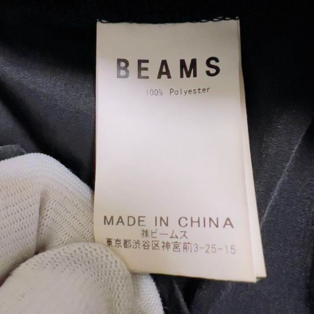 BEAMS(ビームス)のbeams ビームス ナイロンパーカー ナイロンジャケット ジップアップ 黒 M メンズのジャケット/アウター(マウンテンパーカー)の商品写真