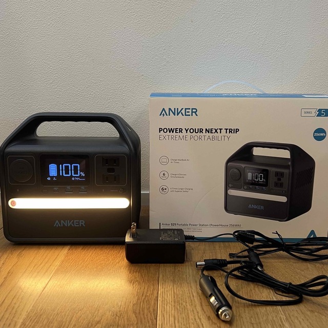 Anker 521高耐久長寿命 ポータブル電源 アウトドア 車中泊　アンカー