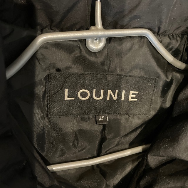 LOUNIE(ルーニィ)のLOUNIE ダウンコート　ショールカラー レディースのジャケット/アウター(ダウンコート)の商品写真