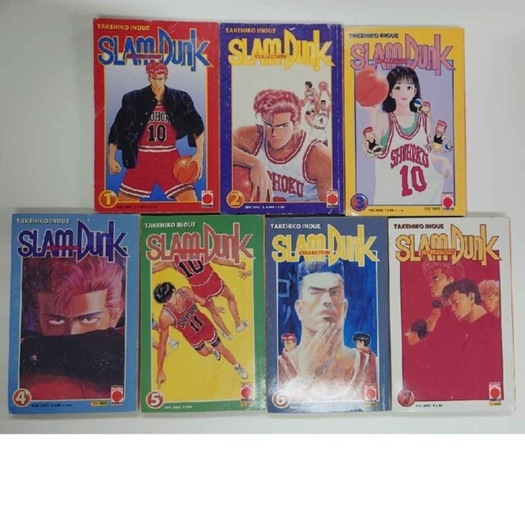 【イタリア語　洋書】スラムダンク　SLAM DUNK　1巻〜7巻