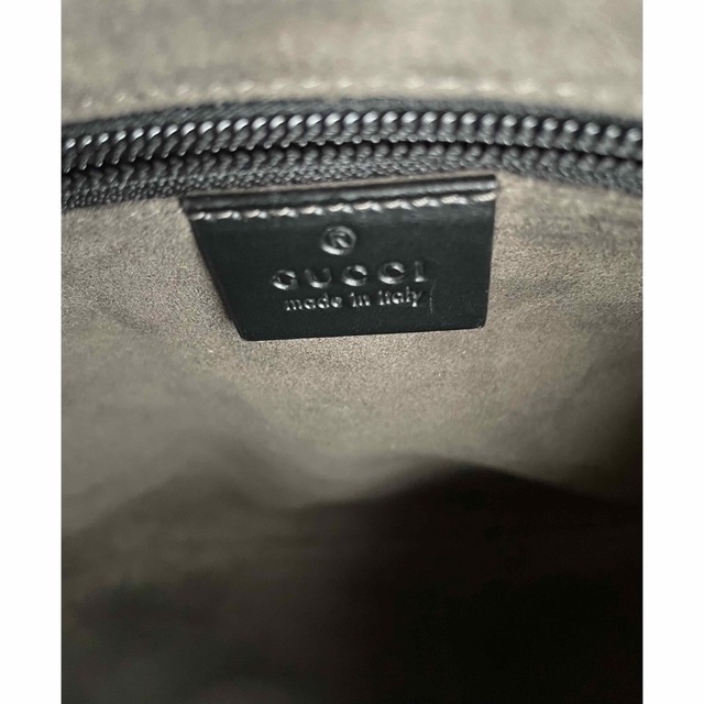 Gucci(グッチ)の『瑠莉様専用』美品！GUCCIショルダーバック/GGメッセンジャーバック（黒） メンズのバッグ(ショルダーバッグ)の商品写真