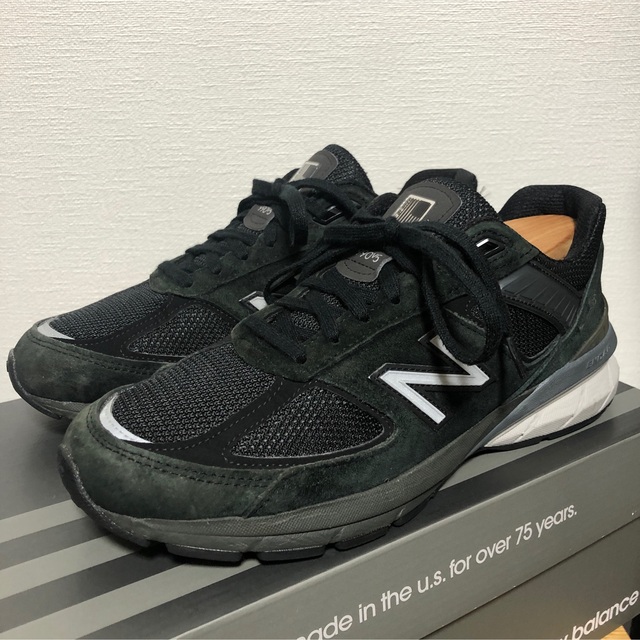 New balance 990 V5 BK 26cm 991 992 993