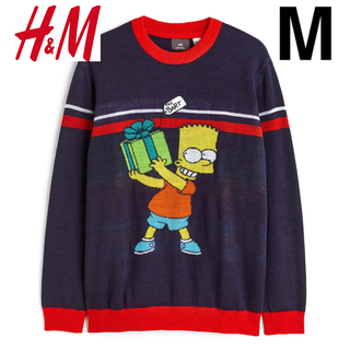 エイチアンドエム(H&M)の新品 H&M シンプソンズ セーター HUF ディズニー Supreme M(ニット/セーター)