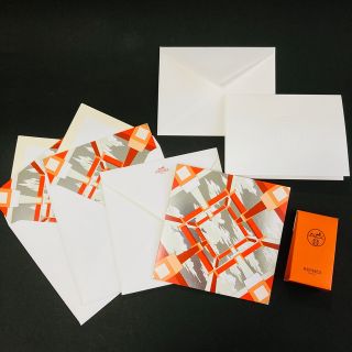 エルメス(Hermes)のHERMES エルメス 香水サンプル2種 封筒付きメッセージカード4セット (サンプル/トライアルキット)