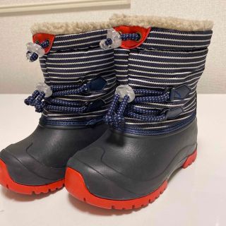 スノー ブーツ キッズ ジュニア 15-16cm 冬 雪(ブーツ)