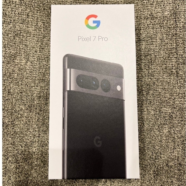 Google Pixel(グーグルピクセル)のGoogle Pixel 7 Pro 128GB ブラック スマホ/家電/カメラのスマートフォン/携帯電話(スマートフォン本体)の商品写真