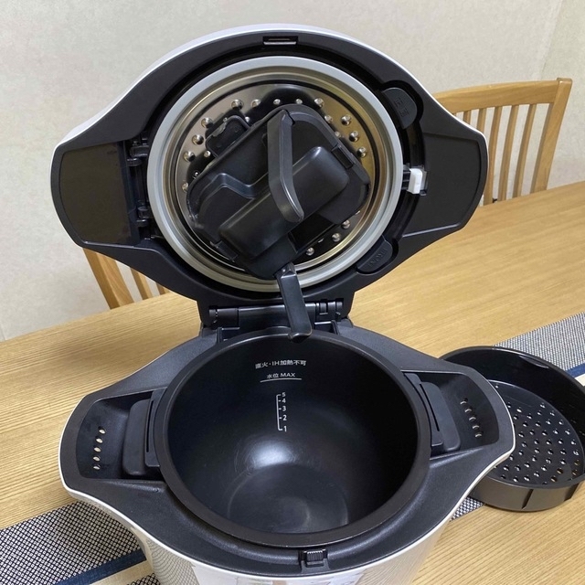 SHARP 水なし自動調理鍋 HEALSIO ホットクック KN-HW24FW… 満点の