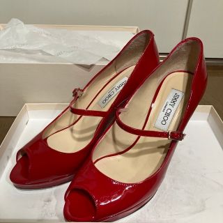 ジミーチュウ(JIMMY CHOO)の【美品】Jimmy Choo パンプス(バレエシューズ)