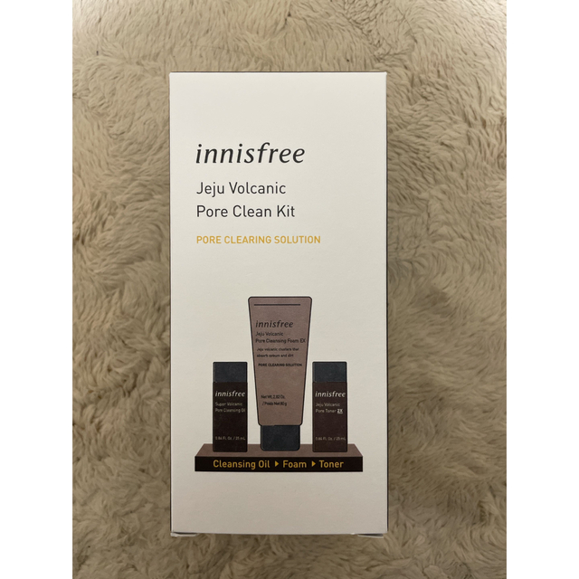 Innisfree(イニスフリー)の未使用：Innisfree クレンジング トナー Volcanic jeju コスメ/美容のキット/セット(サンプル/トライアルキット)の商品写真