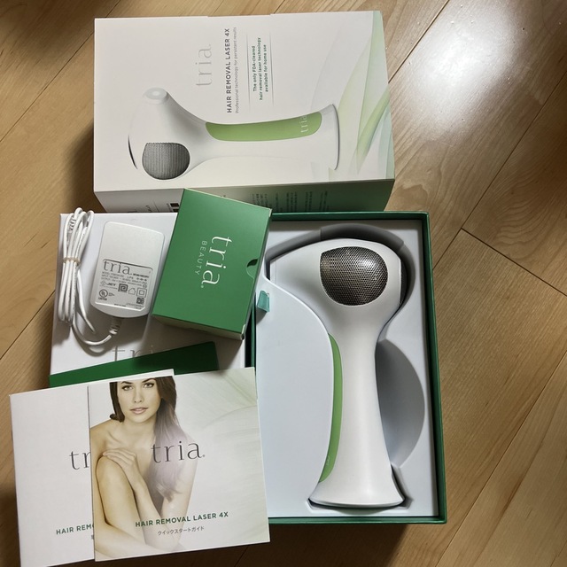新品未開封です tria トリア・パーソナルレーザー脱毛器4X グリーン