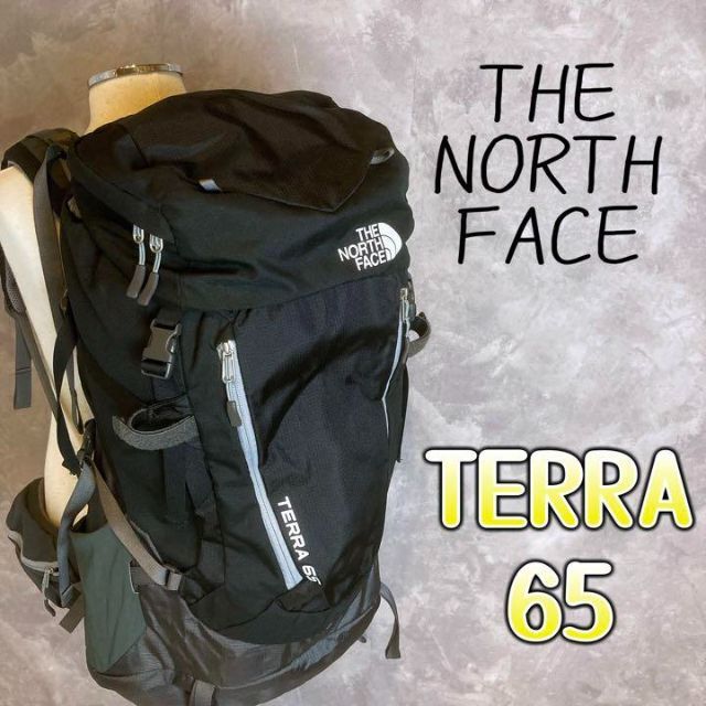 【美品】THE NORTH FACE TERRA65 登山用リュック　アウトドア