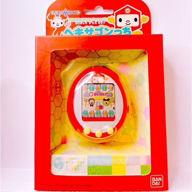希少!【新品・未開封】ヘキサゴンっち(赤) たまごっちプラスカラー 希少!【新品・未開封】ヘキサゴンっち(赤) たまごっちプラスカラー